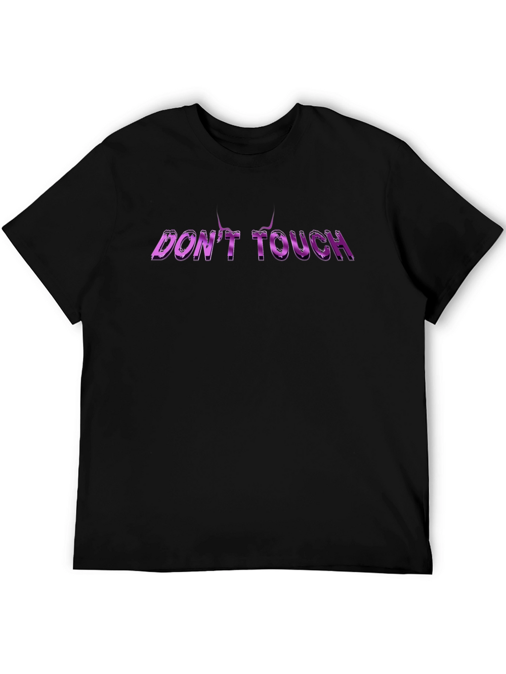 Edgy Dont Touch Graphic Tee