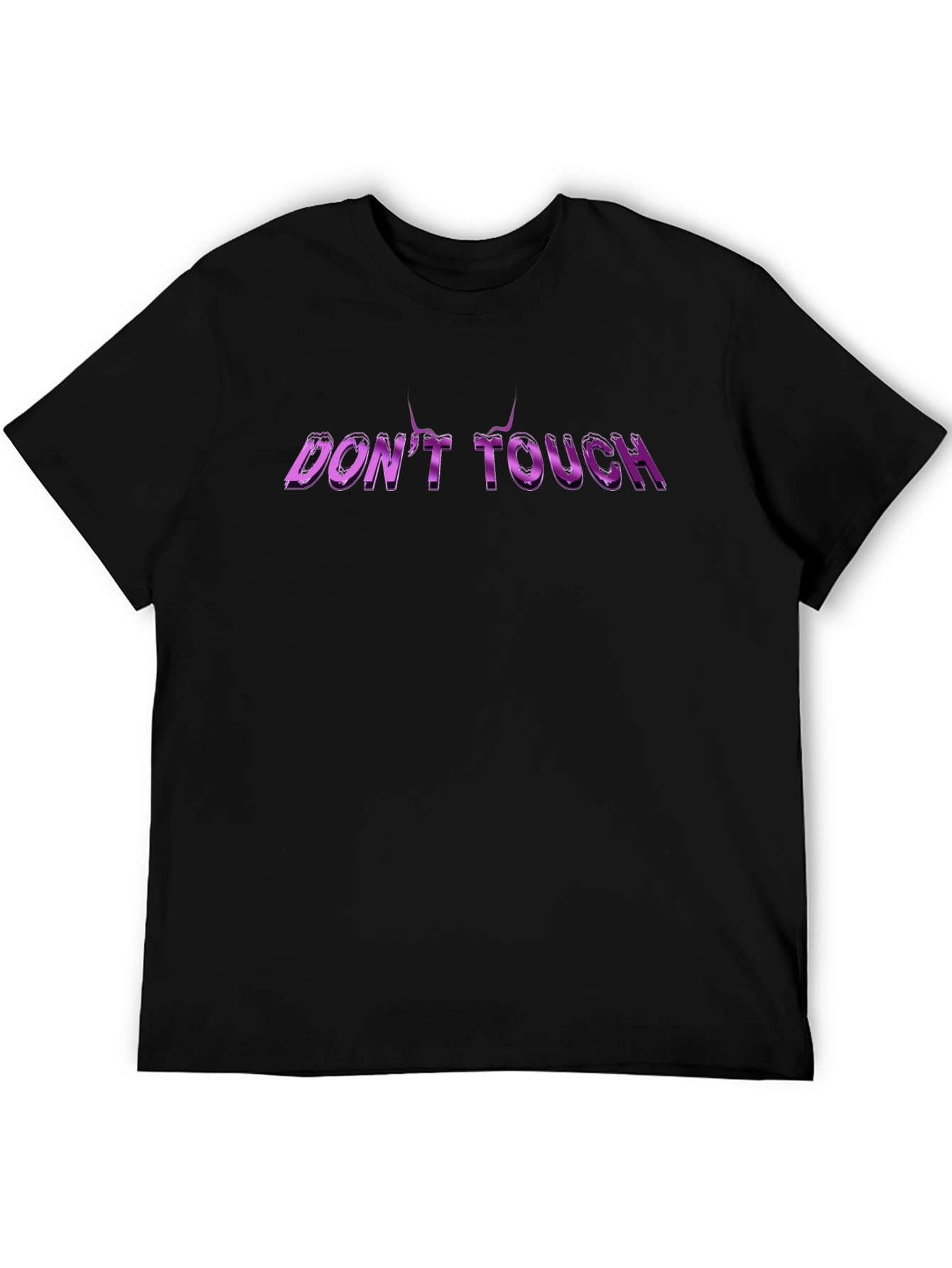 Edgy Dont Touch Graphic Tee