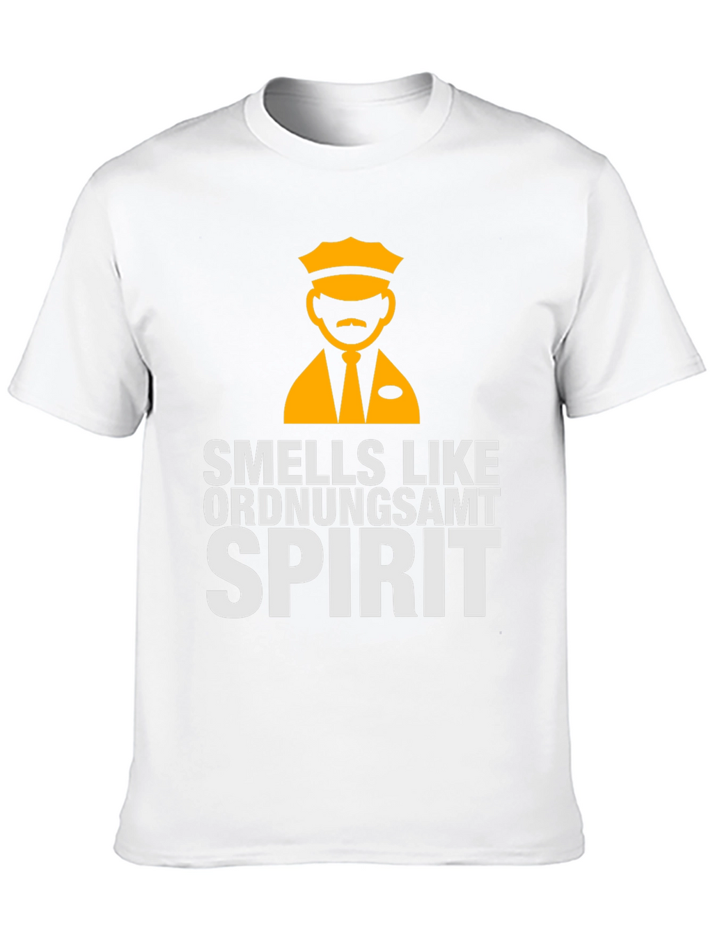 Smells Like Ordnungsamt Spirit Black T-Shirt