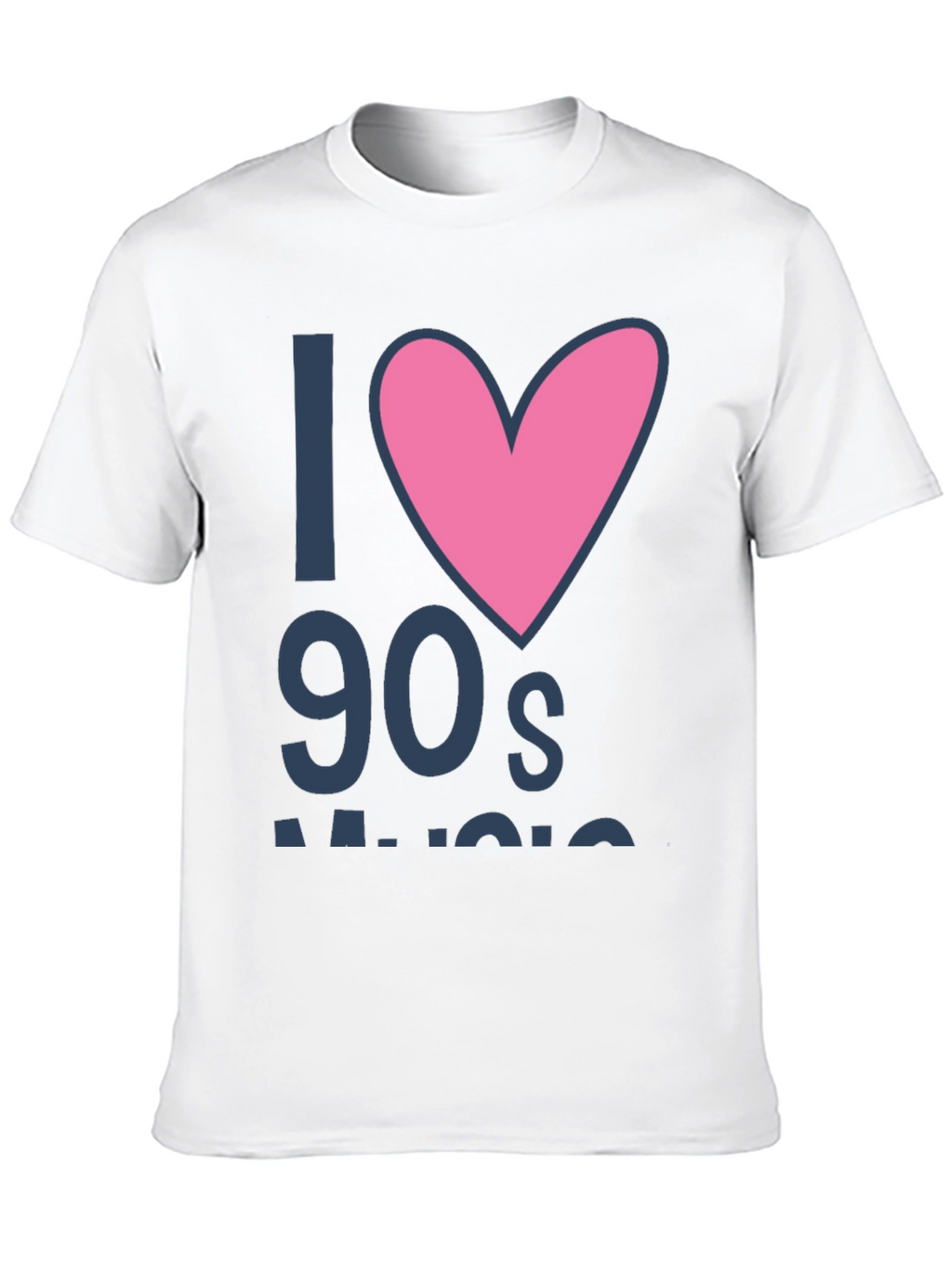 I Love 90s Music Graphic T-Shirt