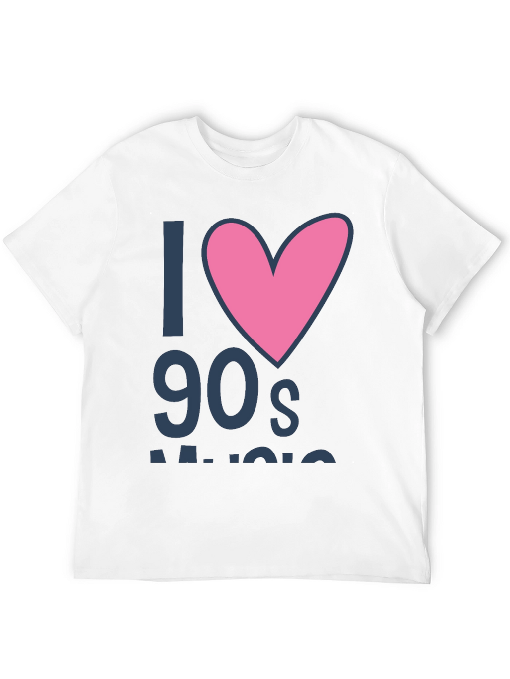 I Love 90s Music Graphic T-Shirt