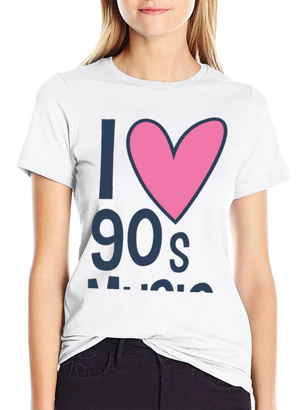 I Love 90s Music Graphic T-Shirt