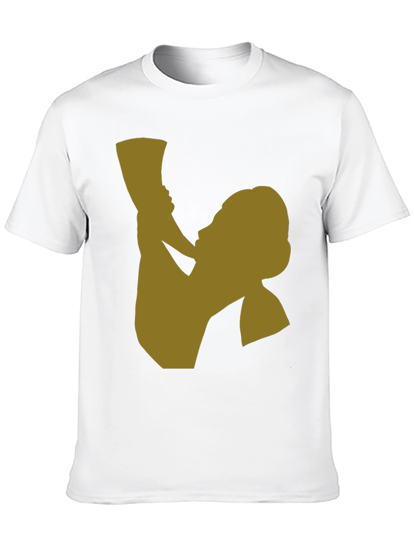 Silhouette Graphic Tee - Black Cotton Blend