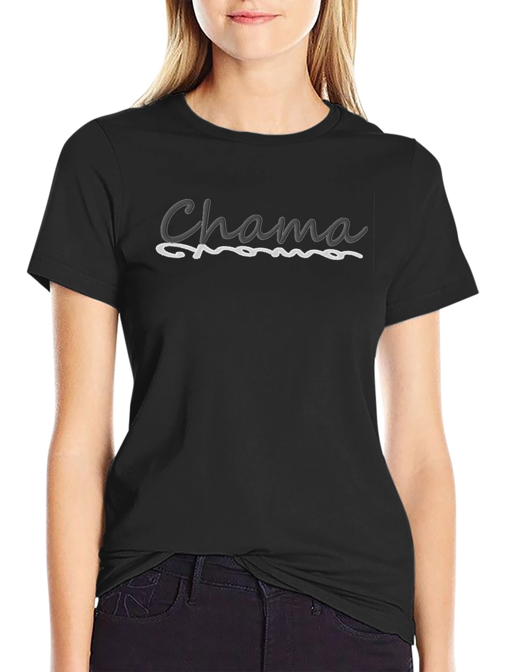 Chama Script Tee - Trendy & Comfortable