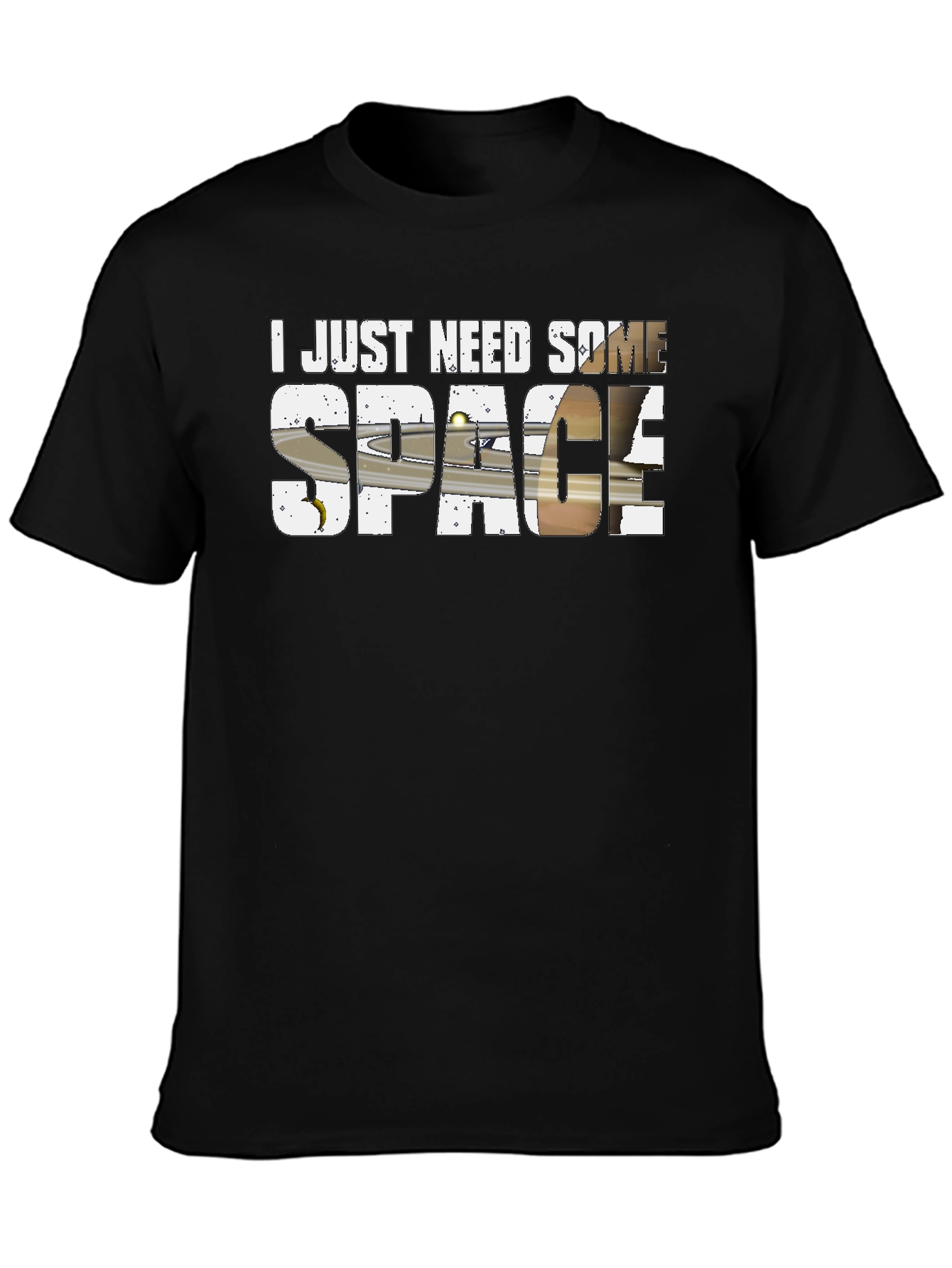 I Need Space Saturn Graphic T-Shirt