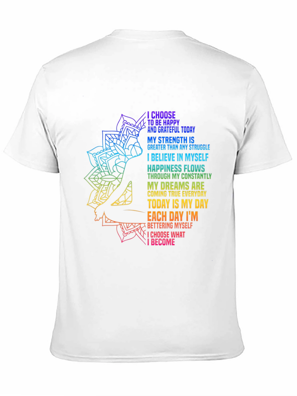 Inspirational Yoga Graphic T-Shirt