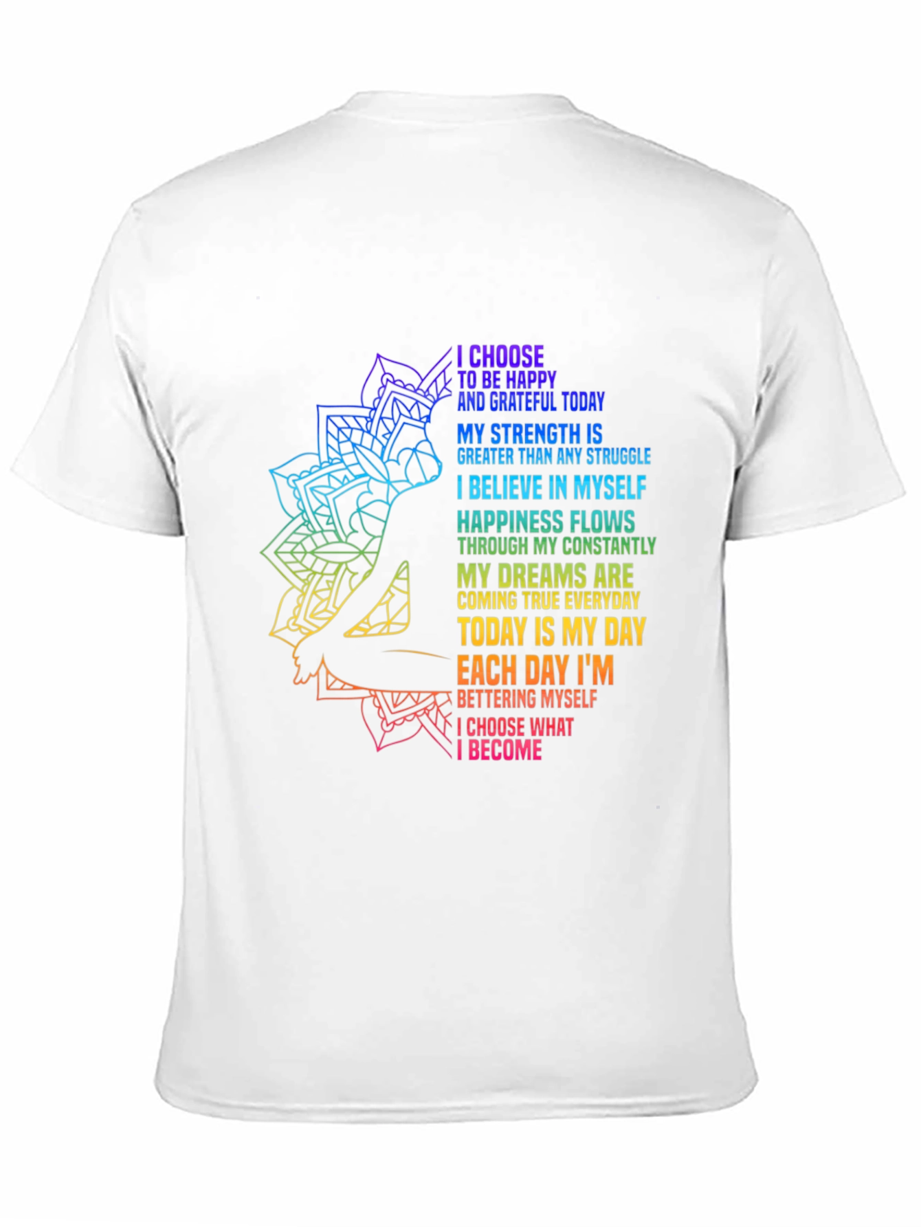 Inspirational Yoga Graphic T-Shirt
