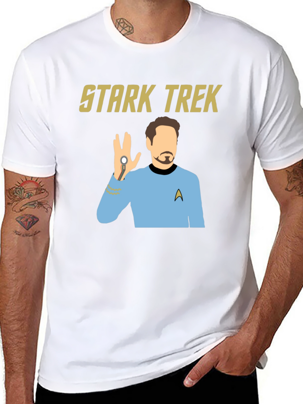 Stark Trek T-Shirt - Science Fiction Mashup