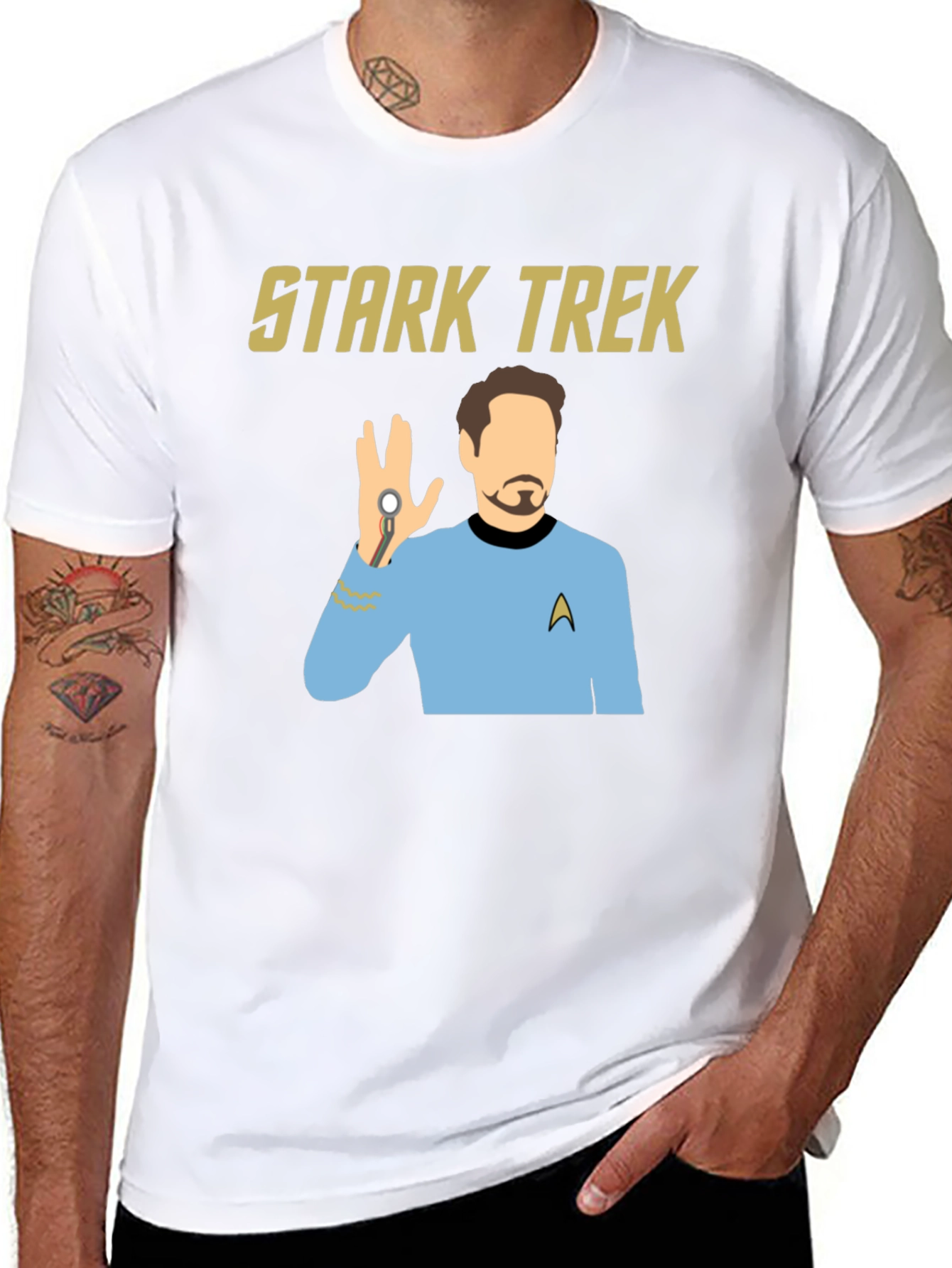 Stark Trek T-Shirt - Science Fiction Mashup