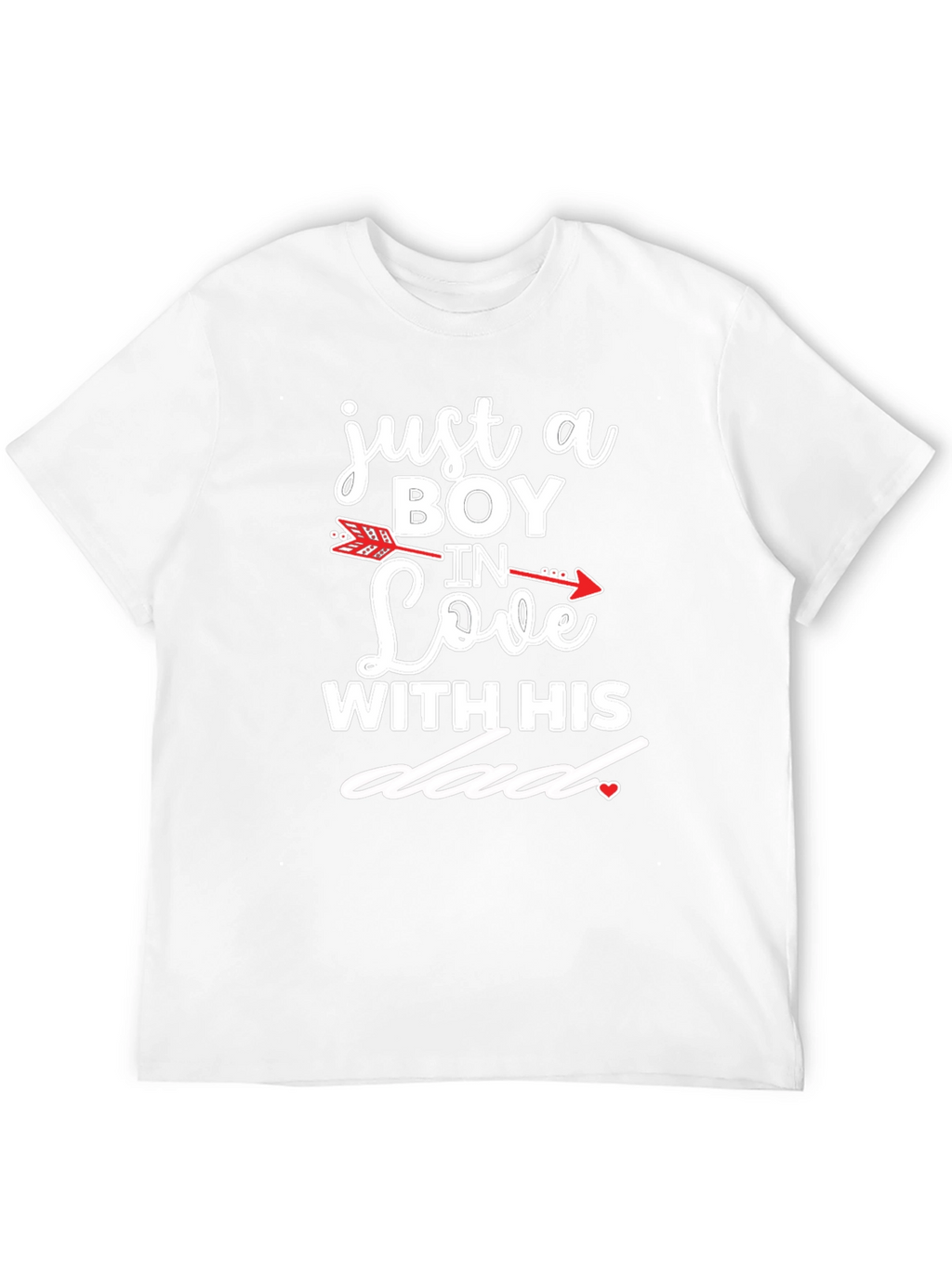 Boy In Love With His Dad Graphic T-Shirt