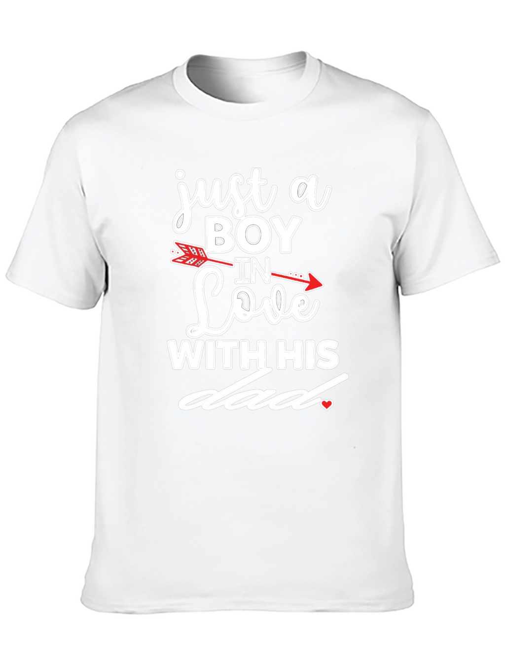 Boy In Love With His Dad Graphic T-Shirt