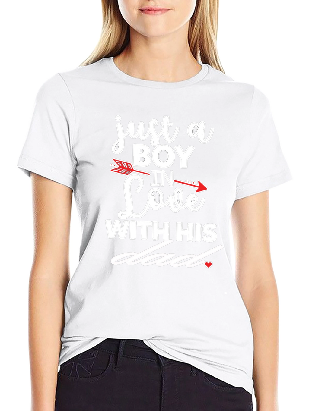Boy In Love With His Dad Graphic T-Shirt