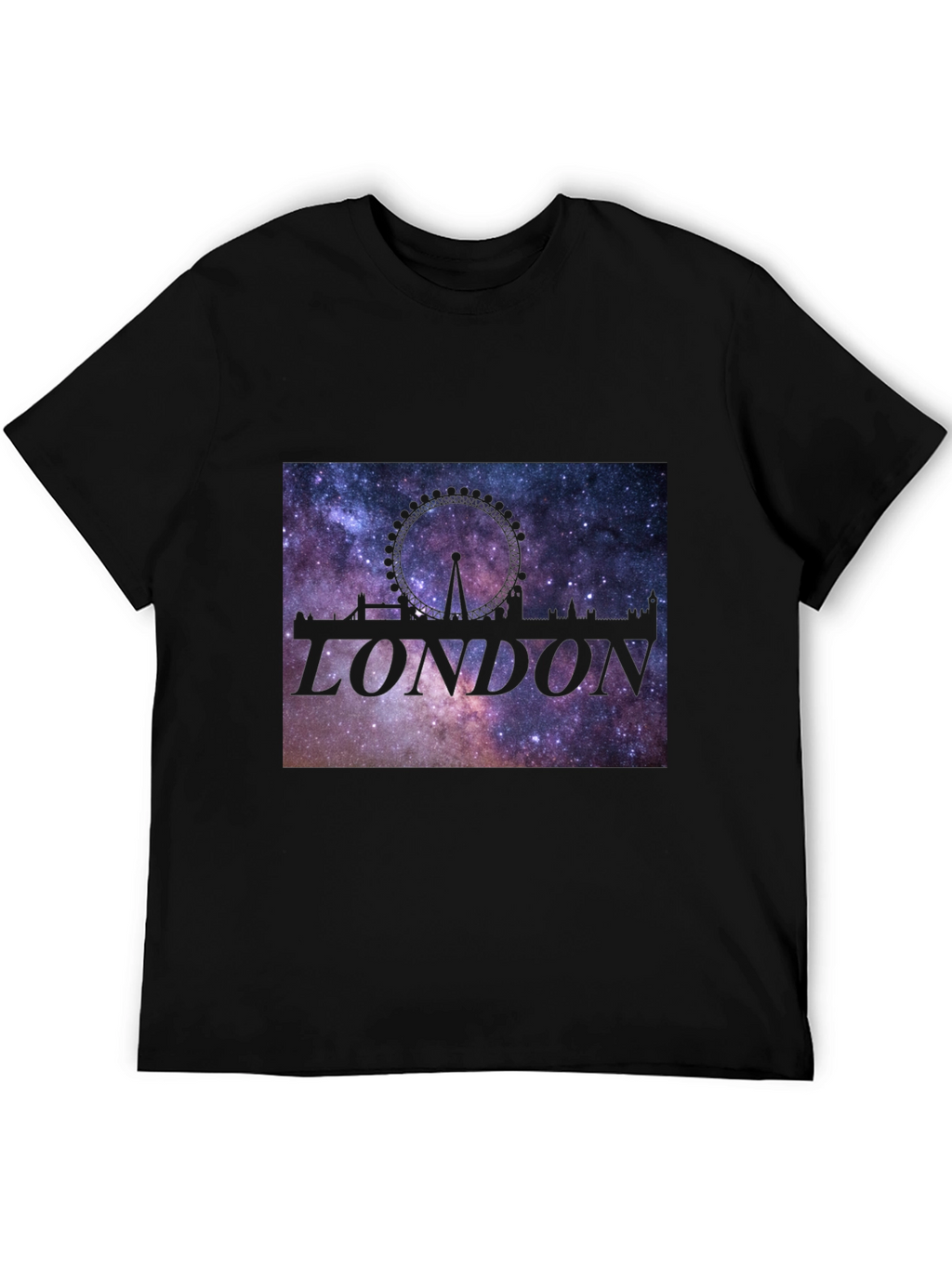 London Skyline Galaxy T-Shirt