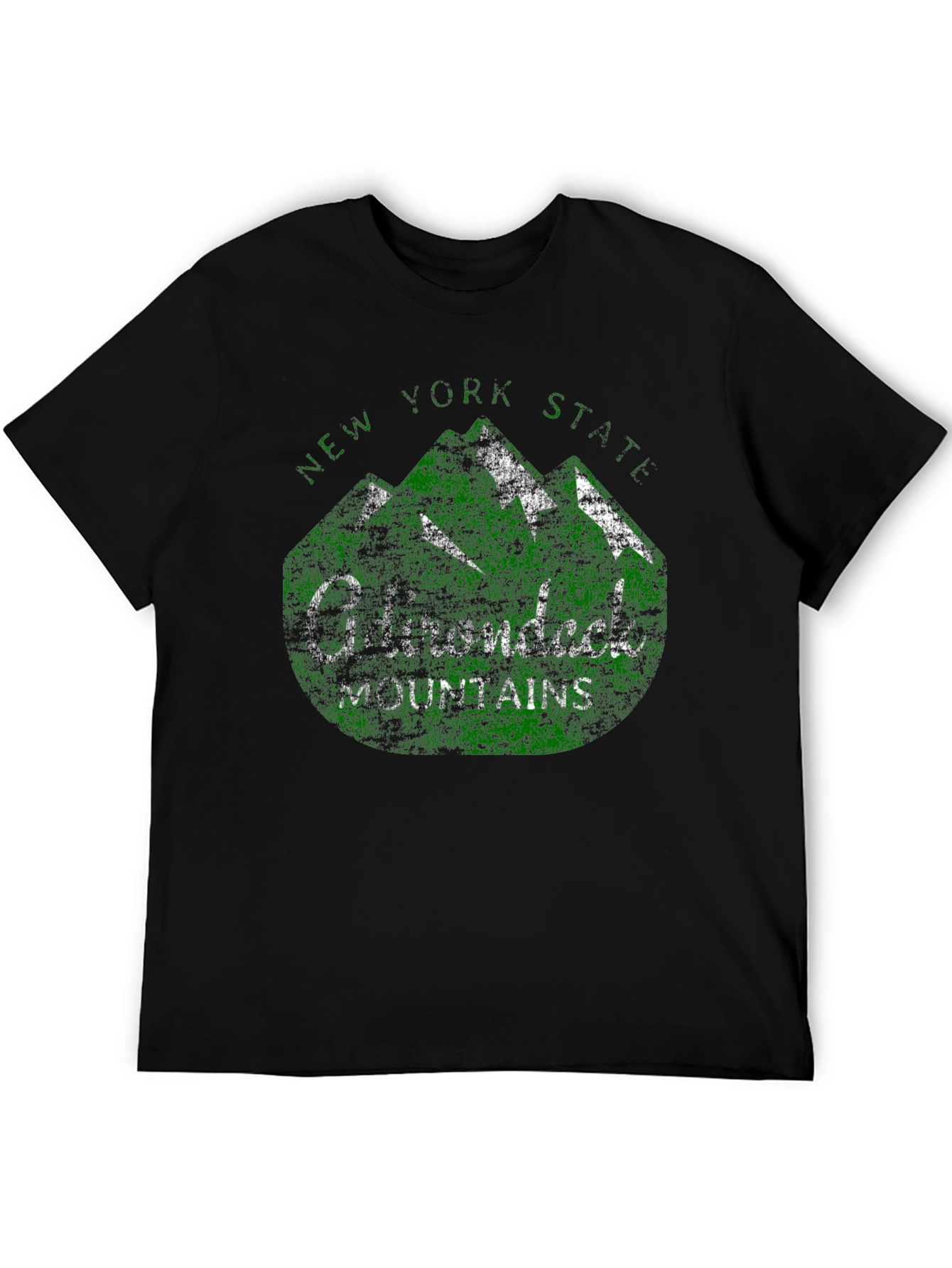 Adirondack Mountains New York State Graphic T-Shirt