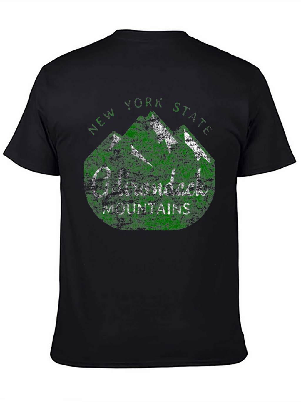 Adirondack Mountains New York State Graphic T-Shirt