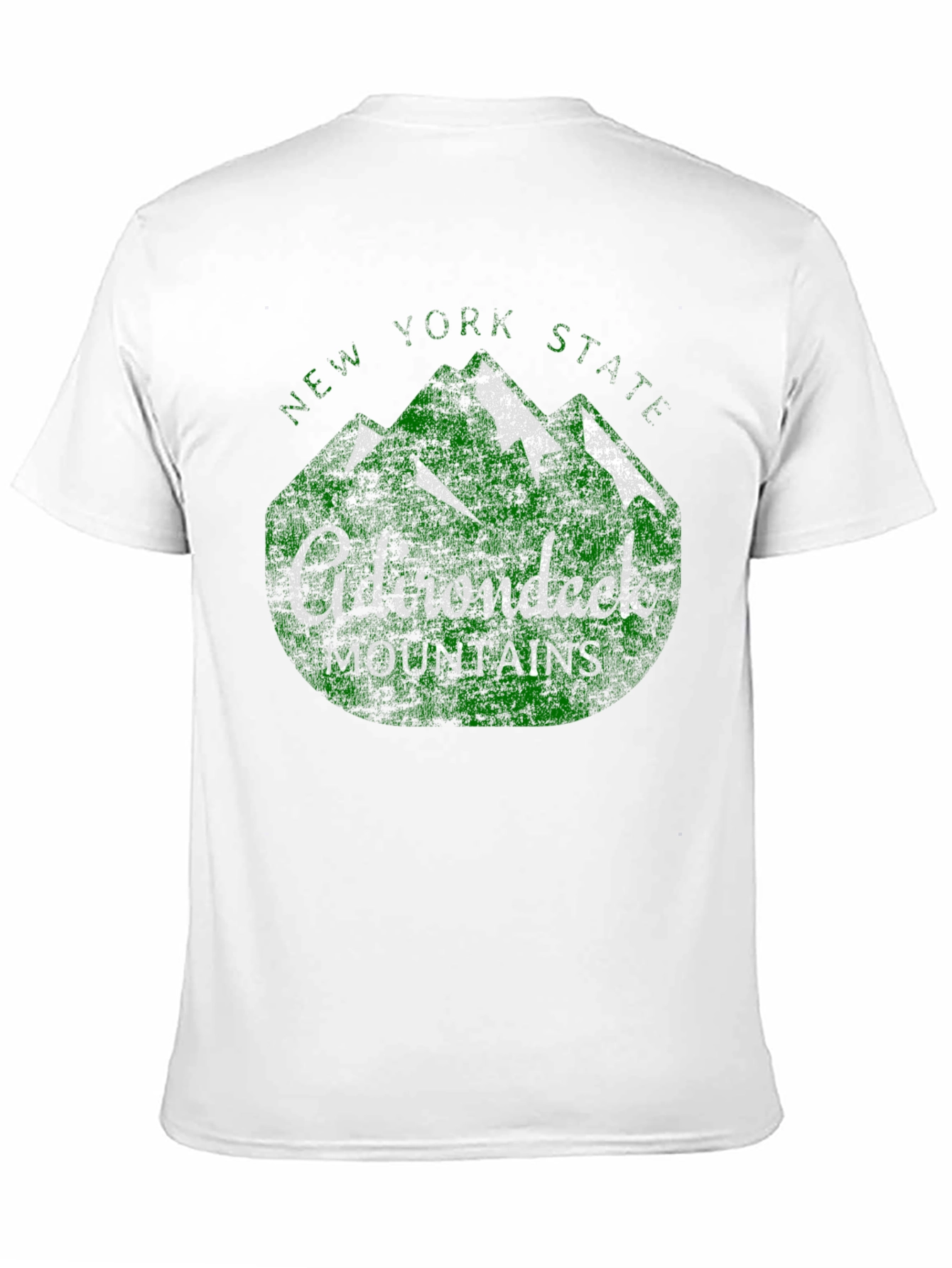 Adirondack Mountains New York State Graphic T-Shirt