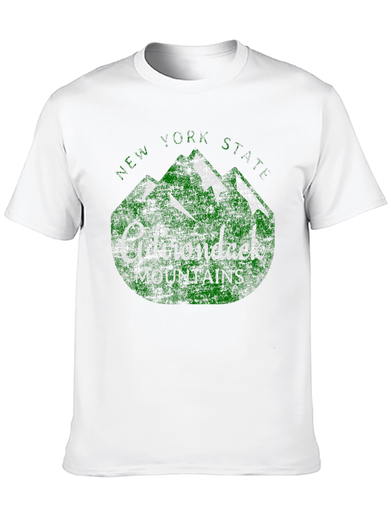 Adirondack Mountains New York State Graphic T-Shirt