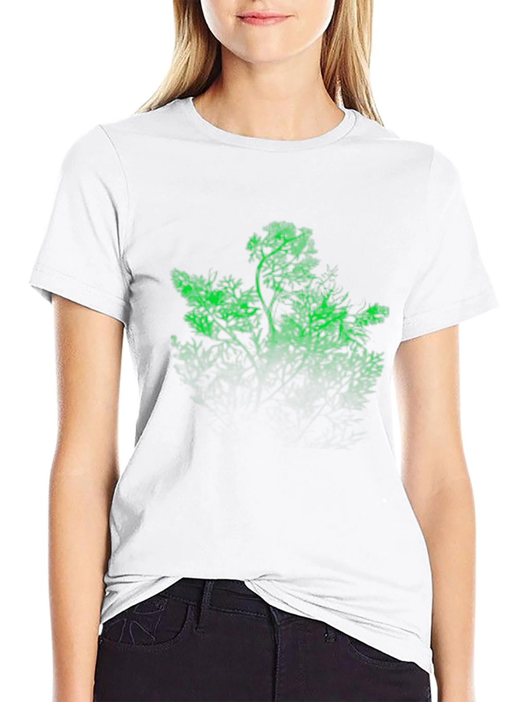 Glow Tree Black T-Shirt
