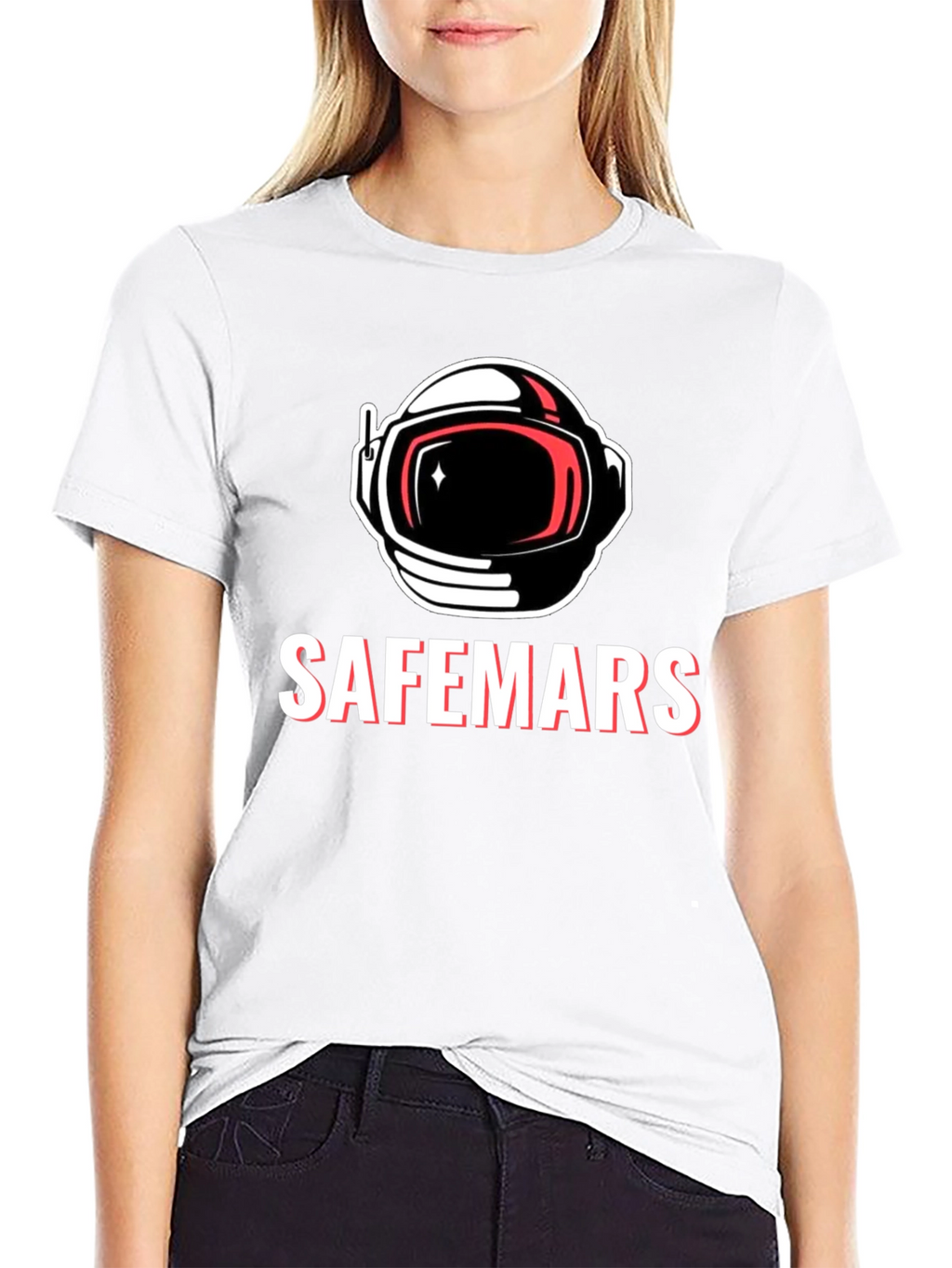 SafeMars Astronaut Graphic T-Shirt