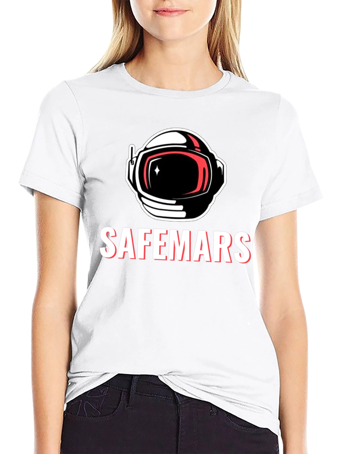 SafeMars Astronaut Graphic T-Shirt