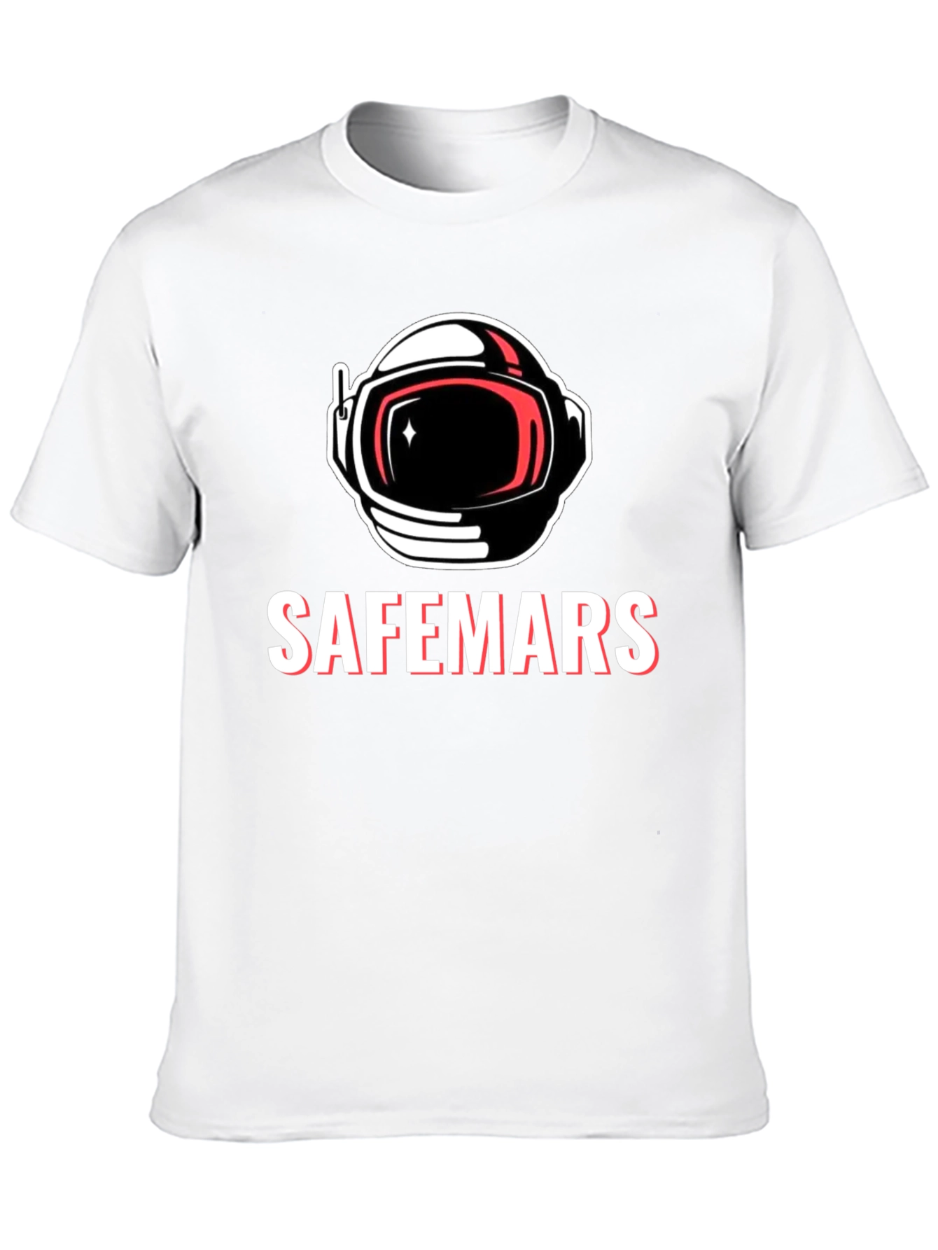 SafeMars Astronaut Graphic T-Shirt