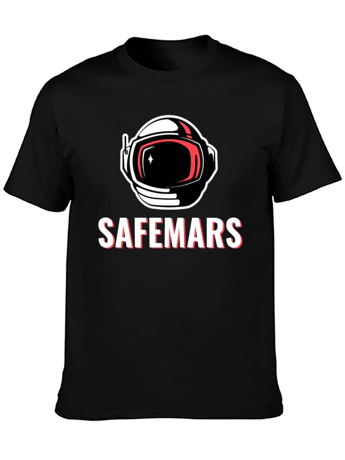 SafeMars Astronaut Graphic T-Shirt