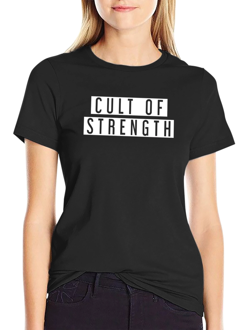 Cult of Strength Graphic Tee - Black