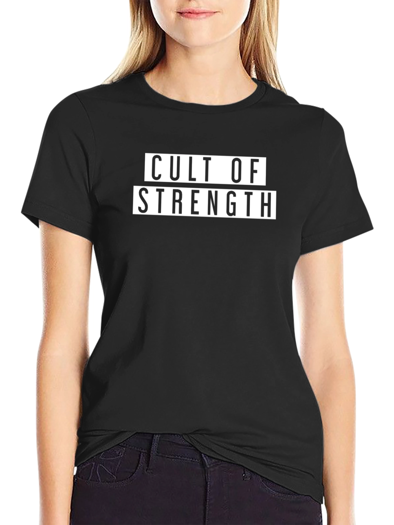 Cult of Strength Graphic Tee - Black