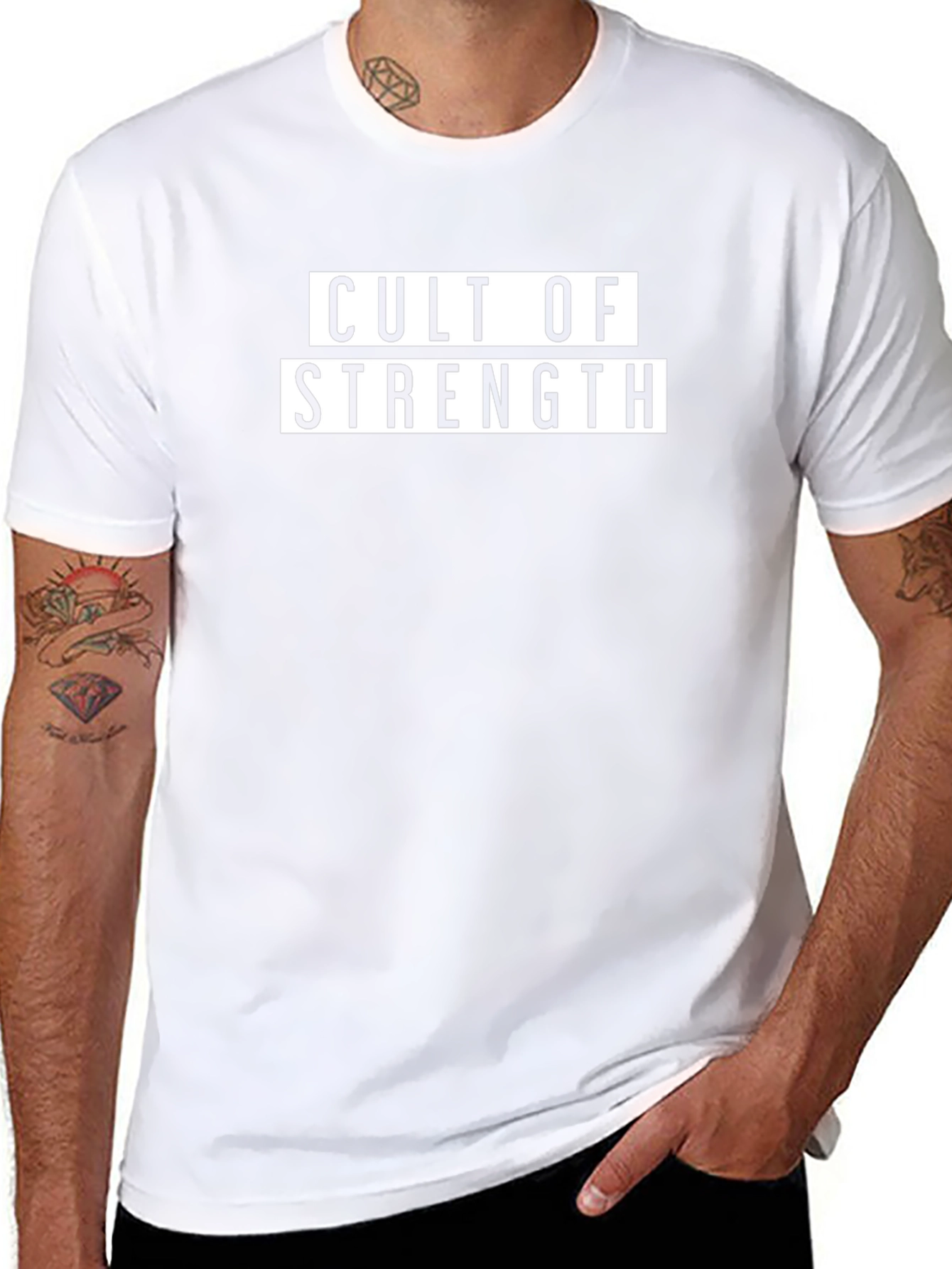 Cult of Strength Graphic Tee - Black