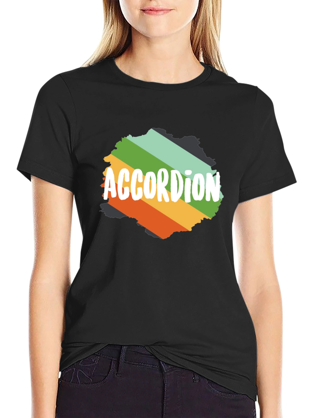 Accordion Retro T-Shirt Music Lover Tee