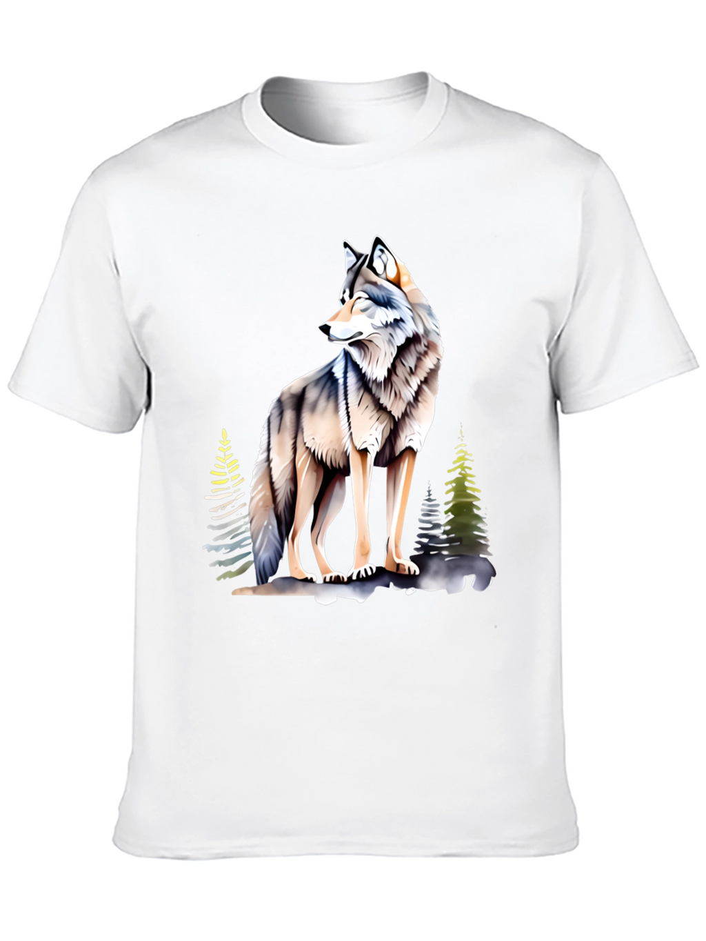 Wolf Graphic Tee - Cool Nature Design