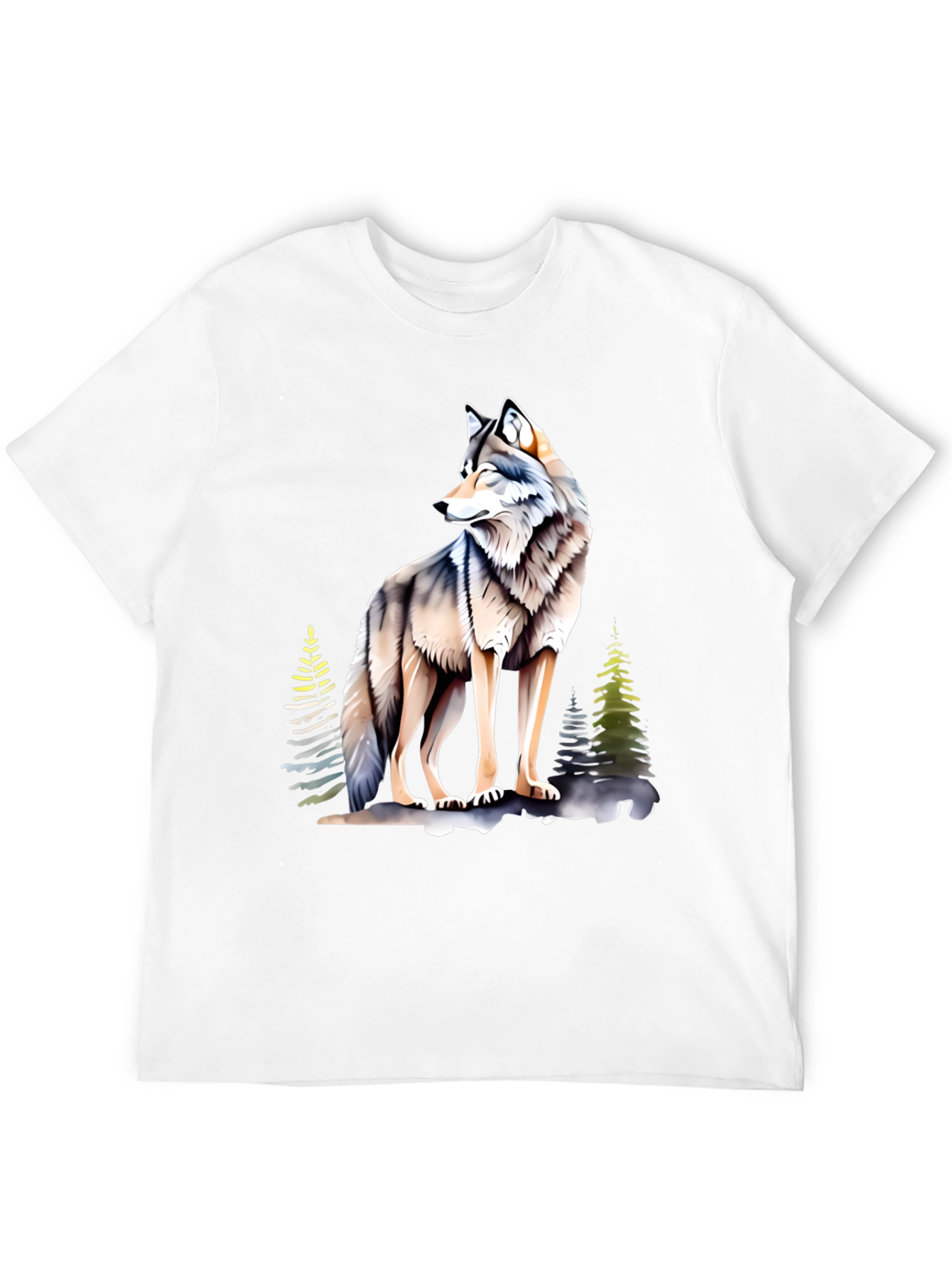 Wolf Graphic Tee - Cool Nature Design