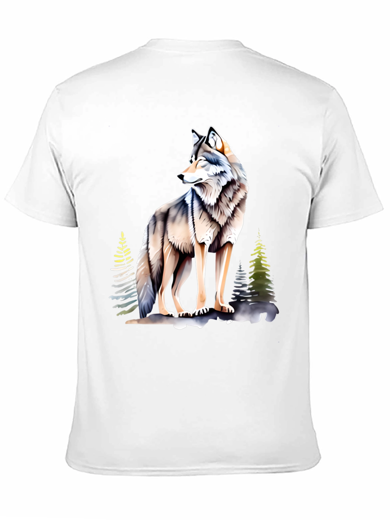 Wolf Graphic Tee - Cool Nature Design