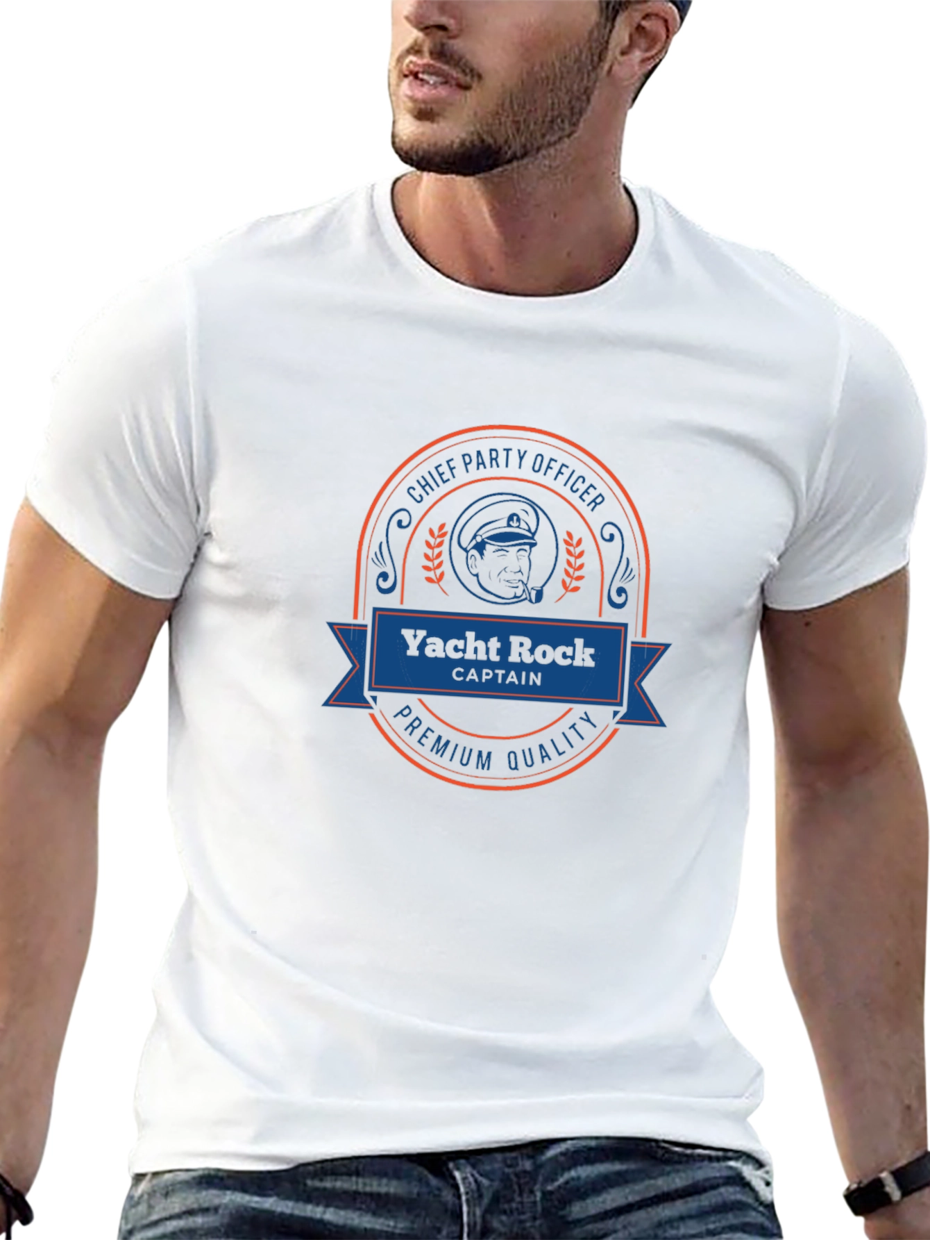 Yacht Rock Captain T-Shirt