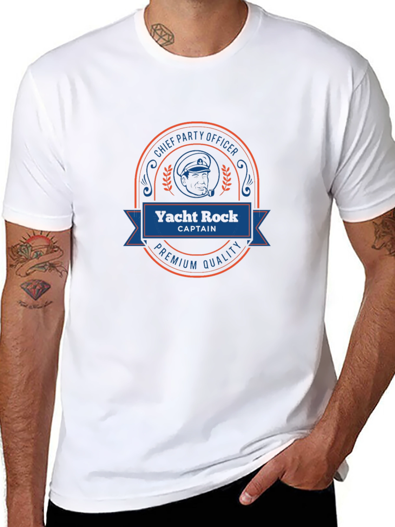 Yacht Rock Captain T-Shirt