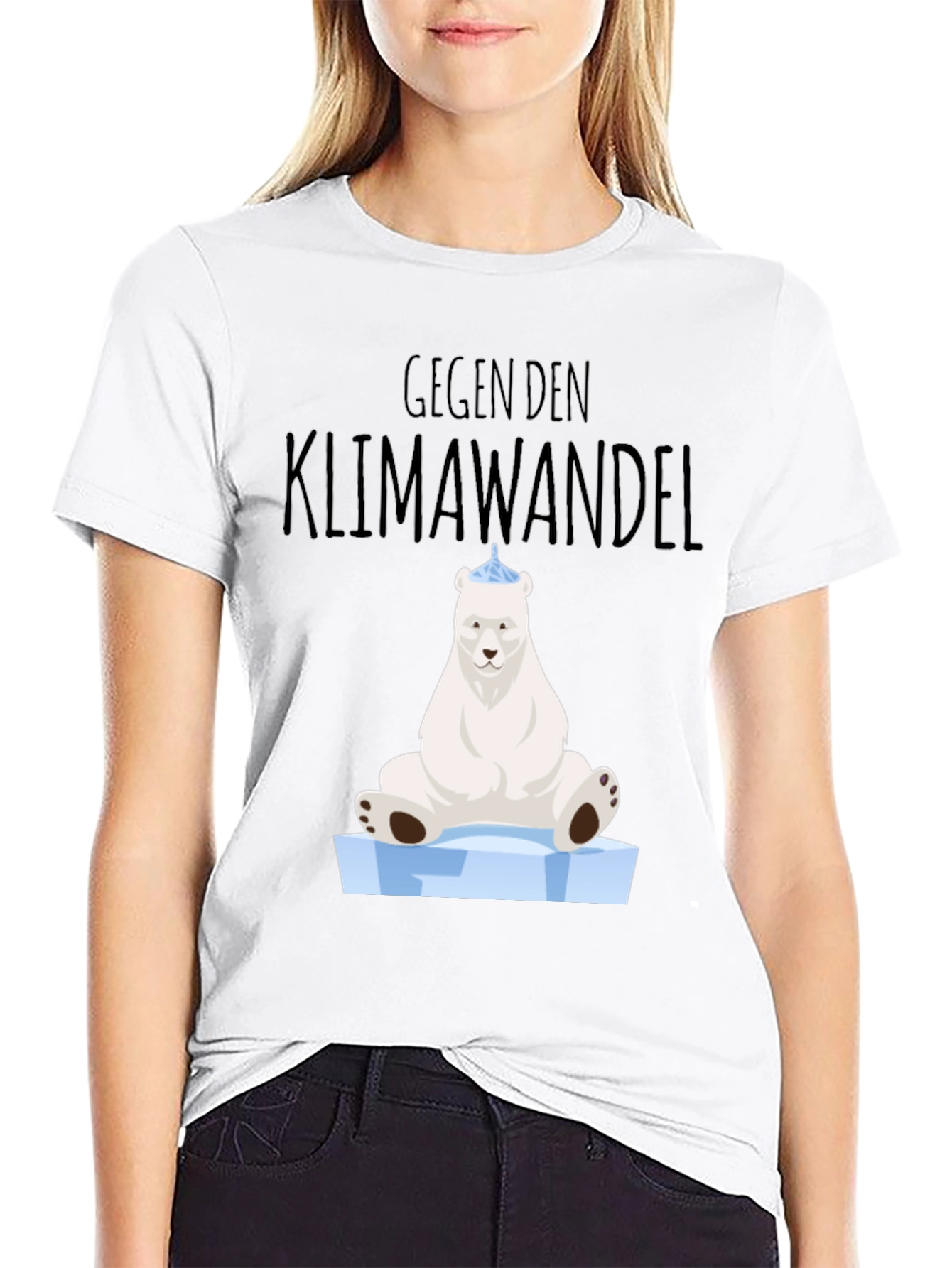 Against Climate Change Bear T-Shirt