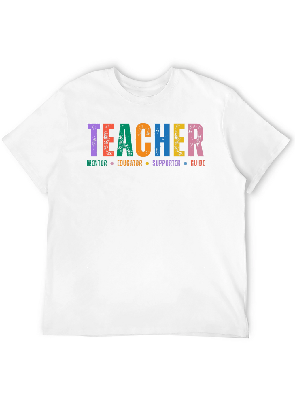 Teacher Mentor Educator Supporter Guide T-Shirt