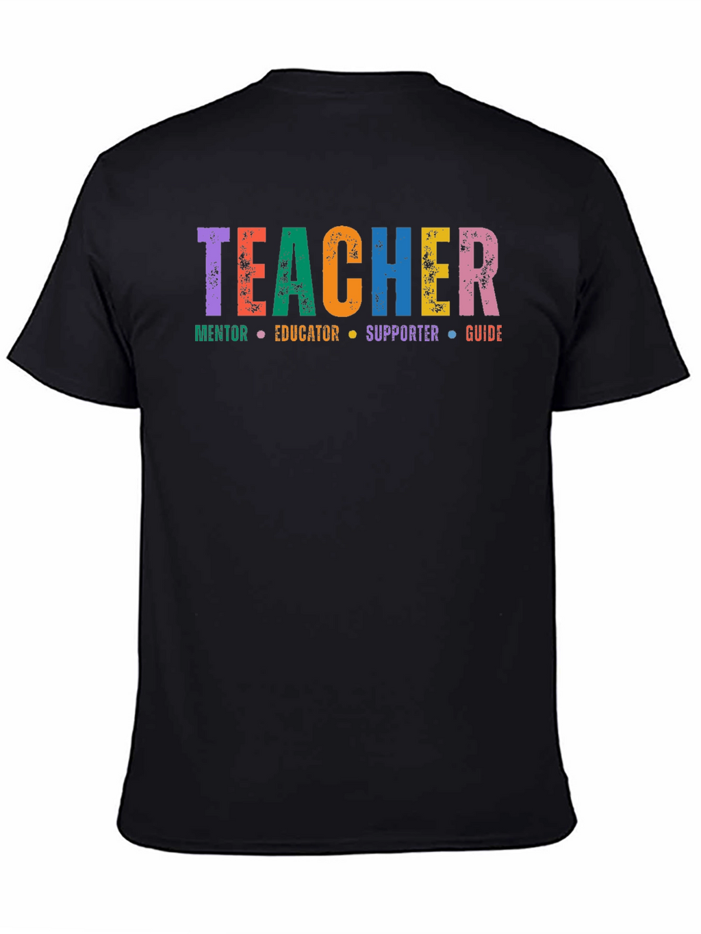 Teacher Mentor Educator Supporter Guide T-Shirt