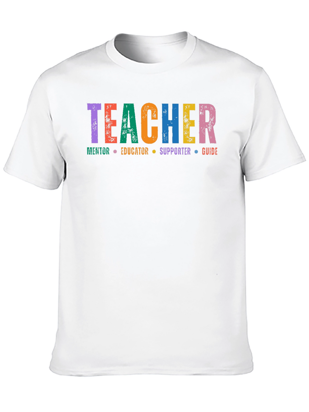 Teacher Mentor Educator Supporter Guide T-Shirt