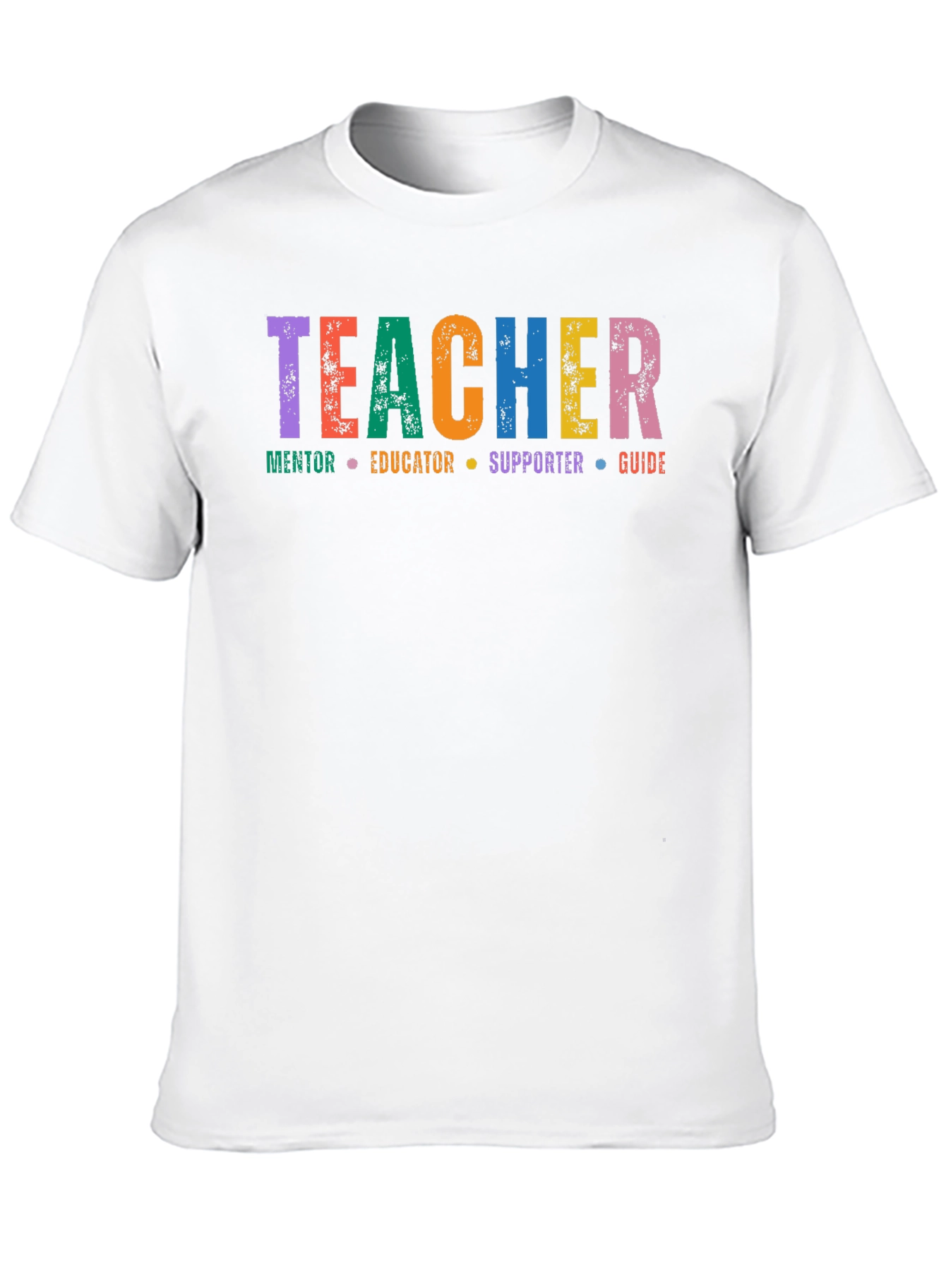 Teacher Mentor Educator Supporter Guide T-Shirt