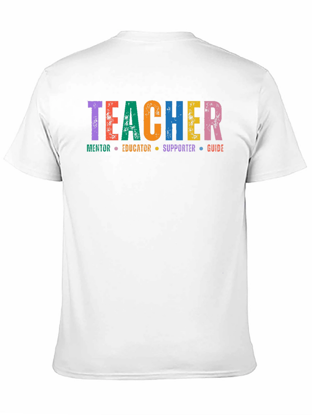 Teacher Mentor Educator Supporter Guide T-Shirt