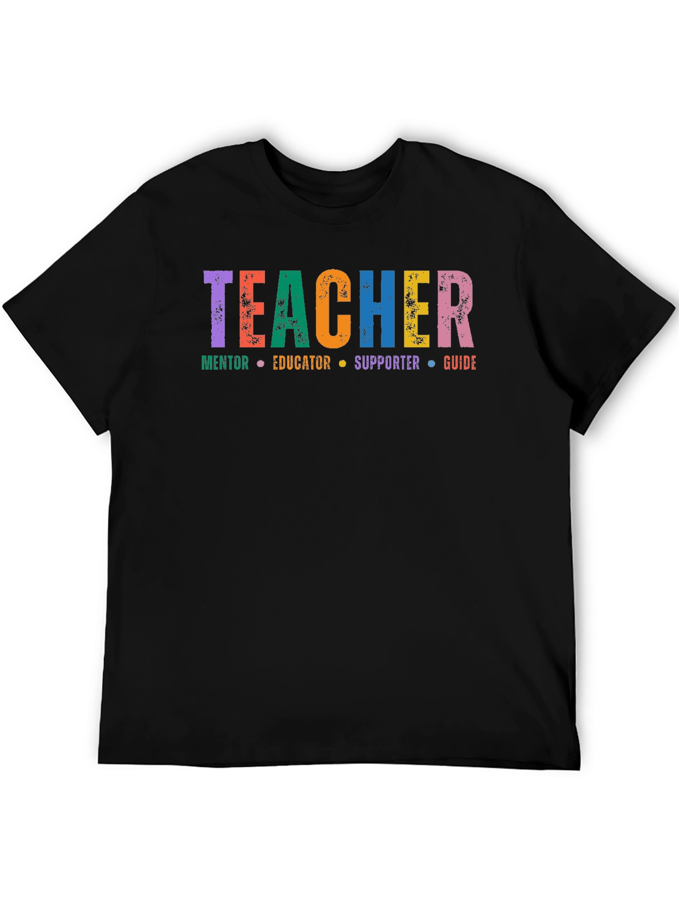 Teacher Mentor Educator Supporter Guide T-Shirt