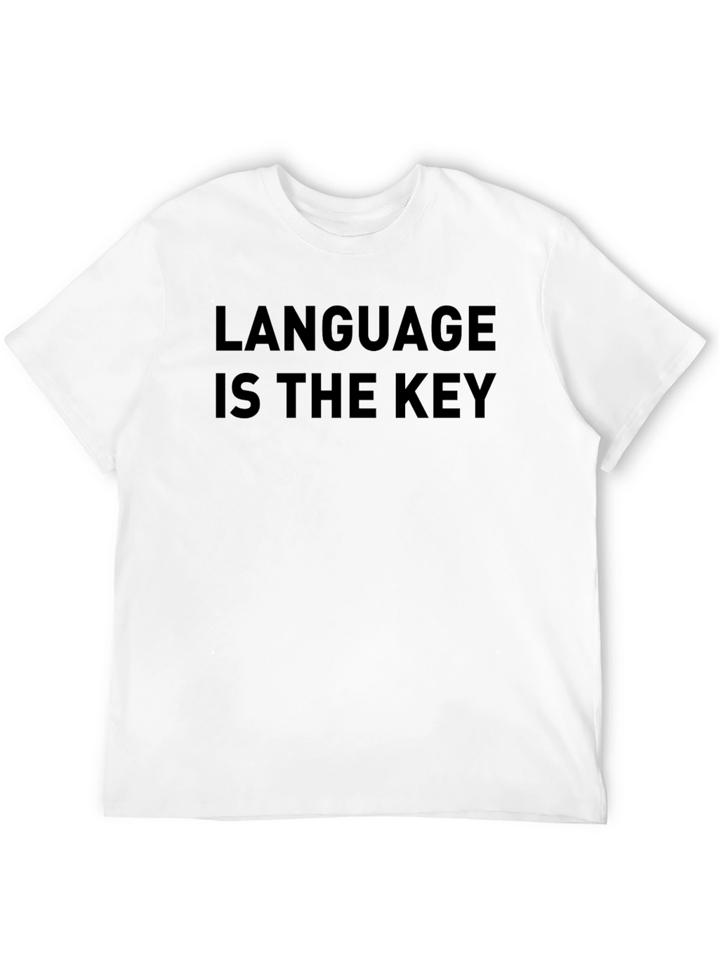 Language Is The Key - Graphic Tee Shirt