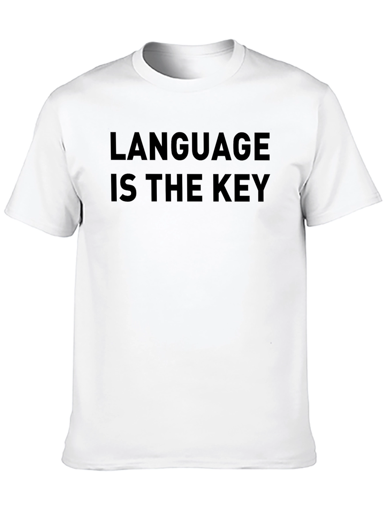 Language Is The Key - Graphic Tee Shirt