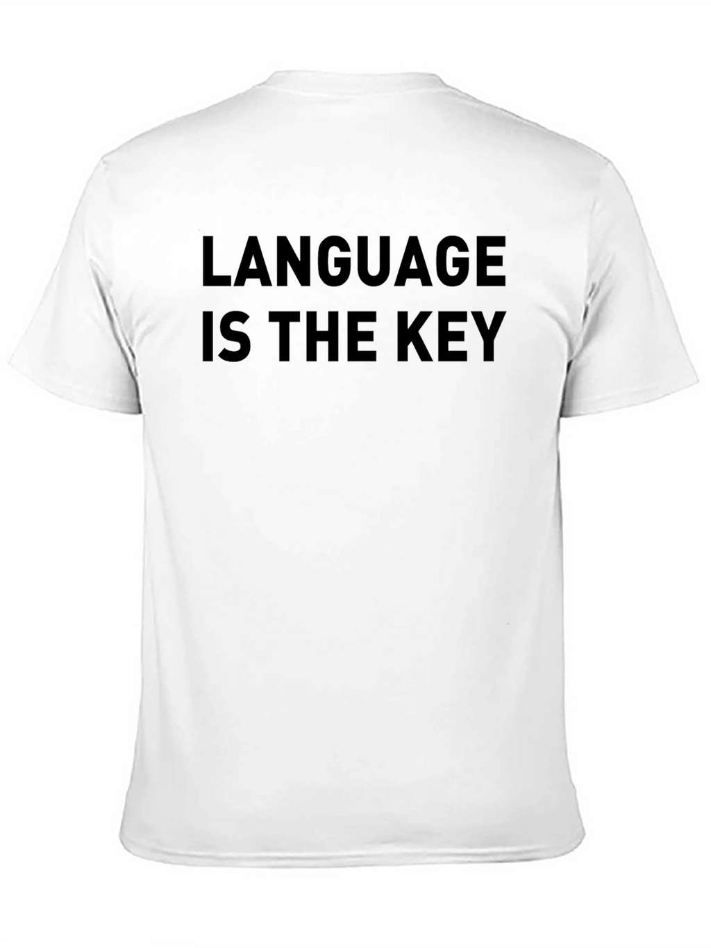 Language Is The Key - Graphic Tee Shirt