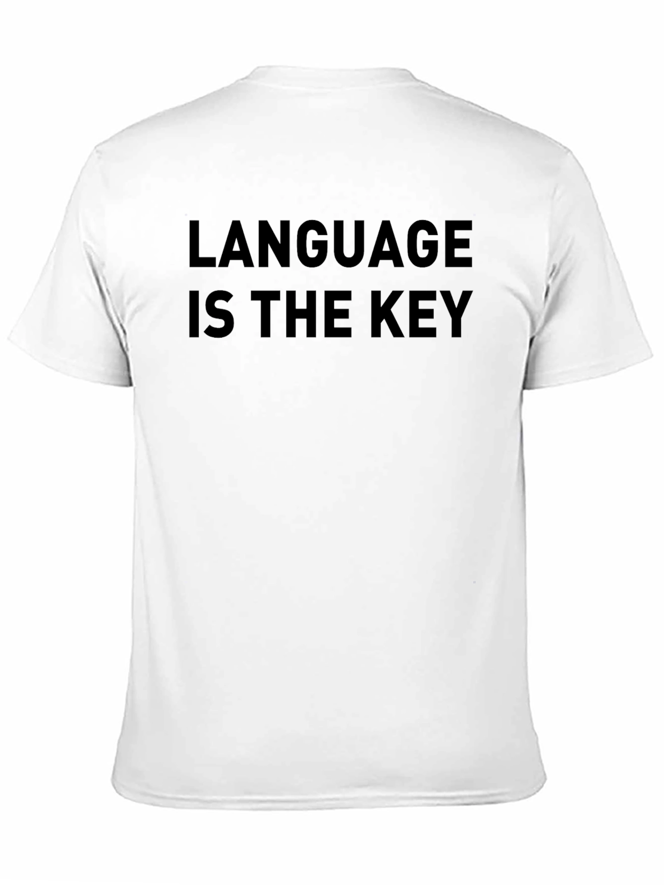 Language Is The Key - Graphic Tee Shirt