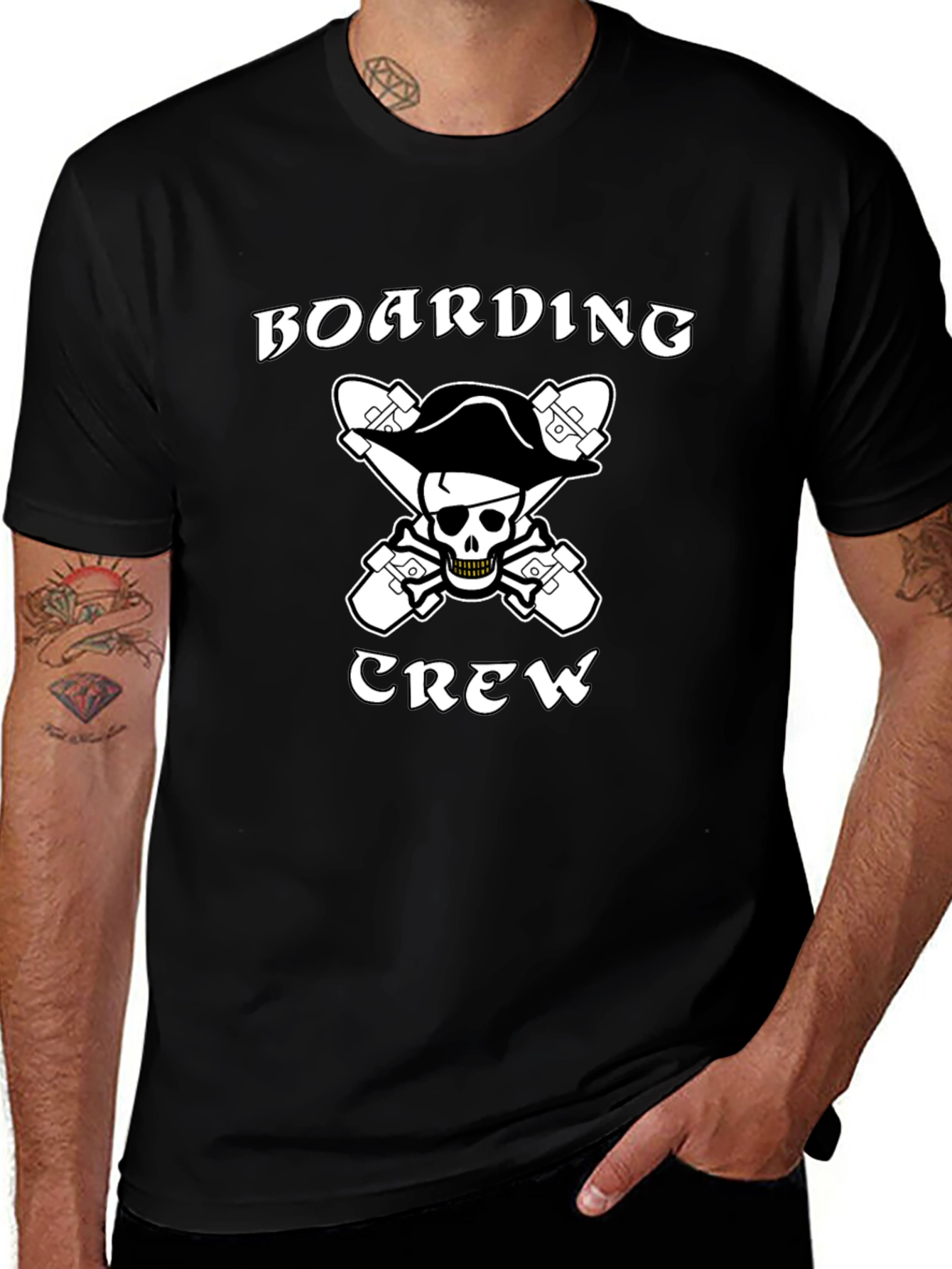 Boarding Crew Graphic T-Shirt