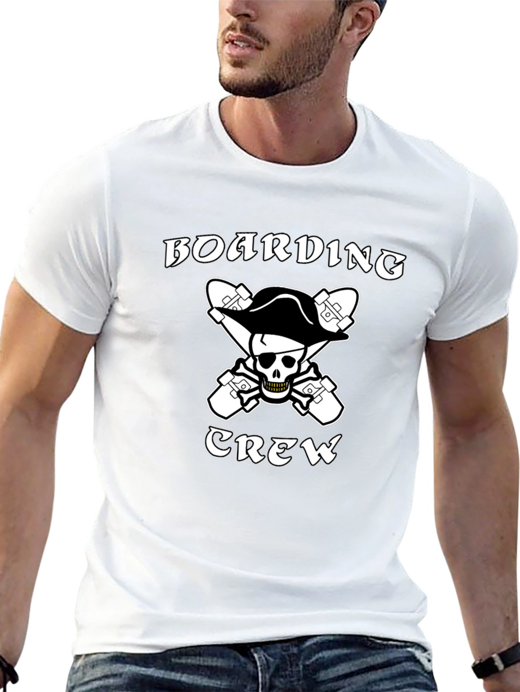 Boarding Crew Graphic T-Shirt
