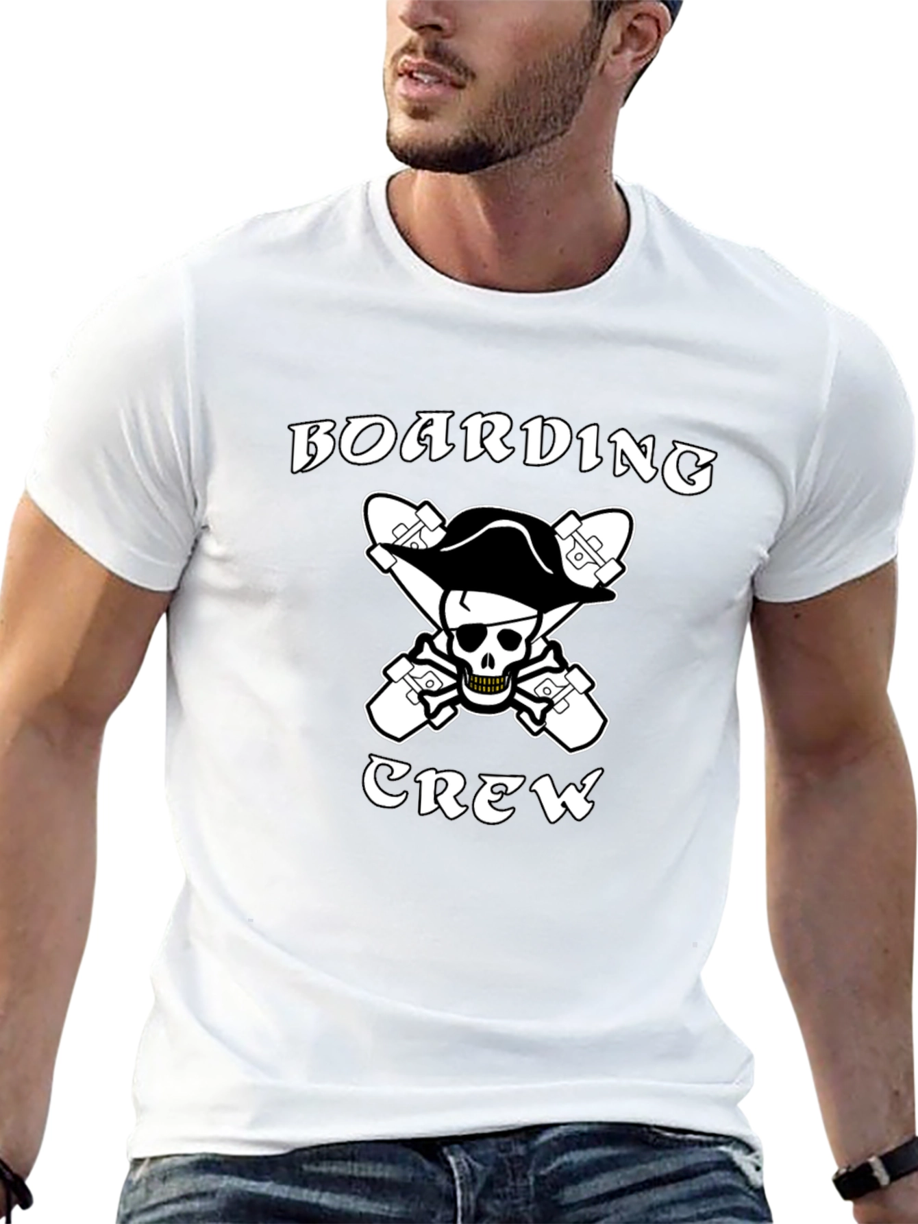 Boarding Crew Graphic T-Shirt