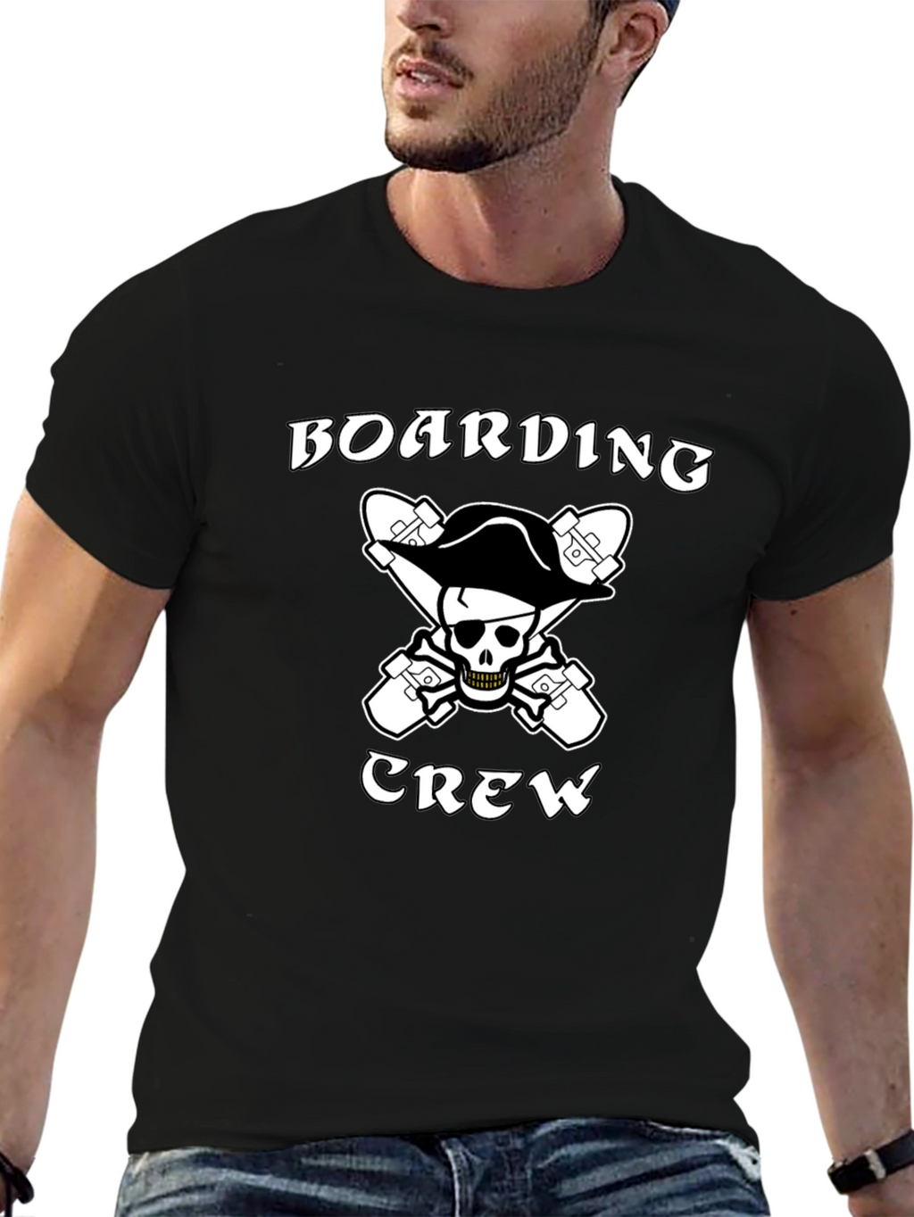 Boarding Crew Graphic T-Shirt